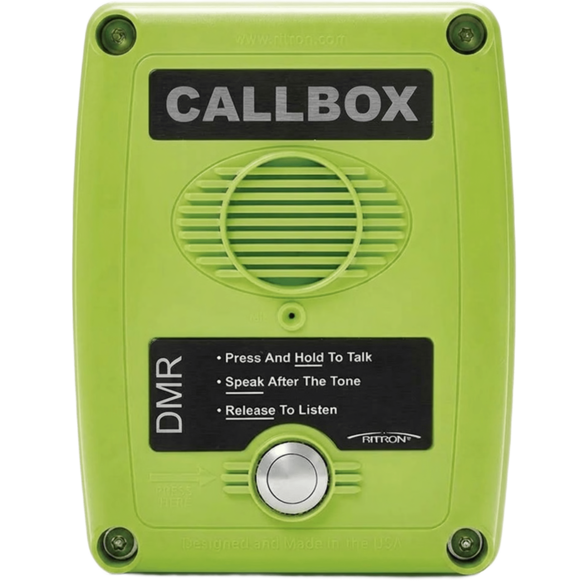 Callbox Digital DMR, Intercomunicador Inalámbrico Vía Radio UHF 450-470MHZ, Serie Q7 en Color Verde