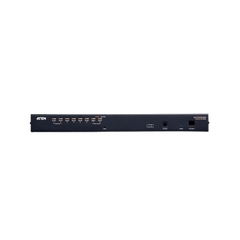 Switch KVM | Conexión Cat 5e | 8 puertos | Resolución 1920 x 1200 |  Conexión de Múltiples Switches | Compatible Windows, Linux, Mac