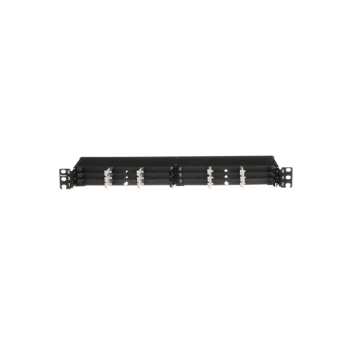 Panel de Distribución de Fibra Óptica, Acepta 18 Cassettes HD Flex en 4 Espacios, Hasta 144 Fibras, 1 UR