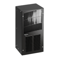 Aire Acondicionado Compacto Para Exterior, Uso en Gabinetes de Telecomunicaciones de Grado Industrial, Frío T20, 2000 BTU, 115 Vca, de Acero, Color Negro