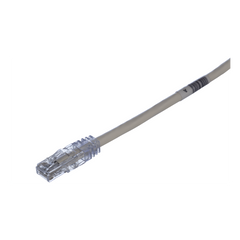 Cable de Parcheo TX6, UTP Cat6, 24 AWG, CM, Color Blanco, 7.62 Metros (25 Pies)