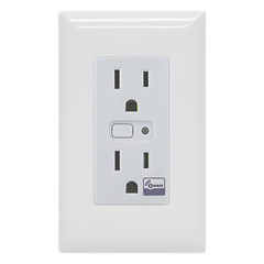 (ZWAVE) Tomacorriente con señal inalambrica Z-WAVE, compatible con HUB HC7, C8, puede ser un panel de alarma L5210, L7000 con Total Connect y Alarm.Com