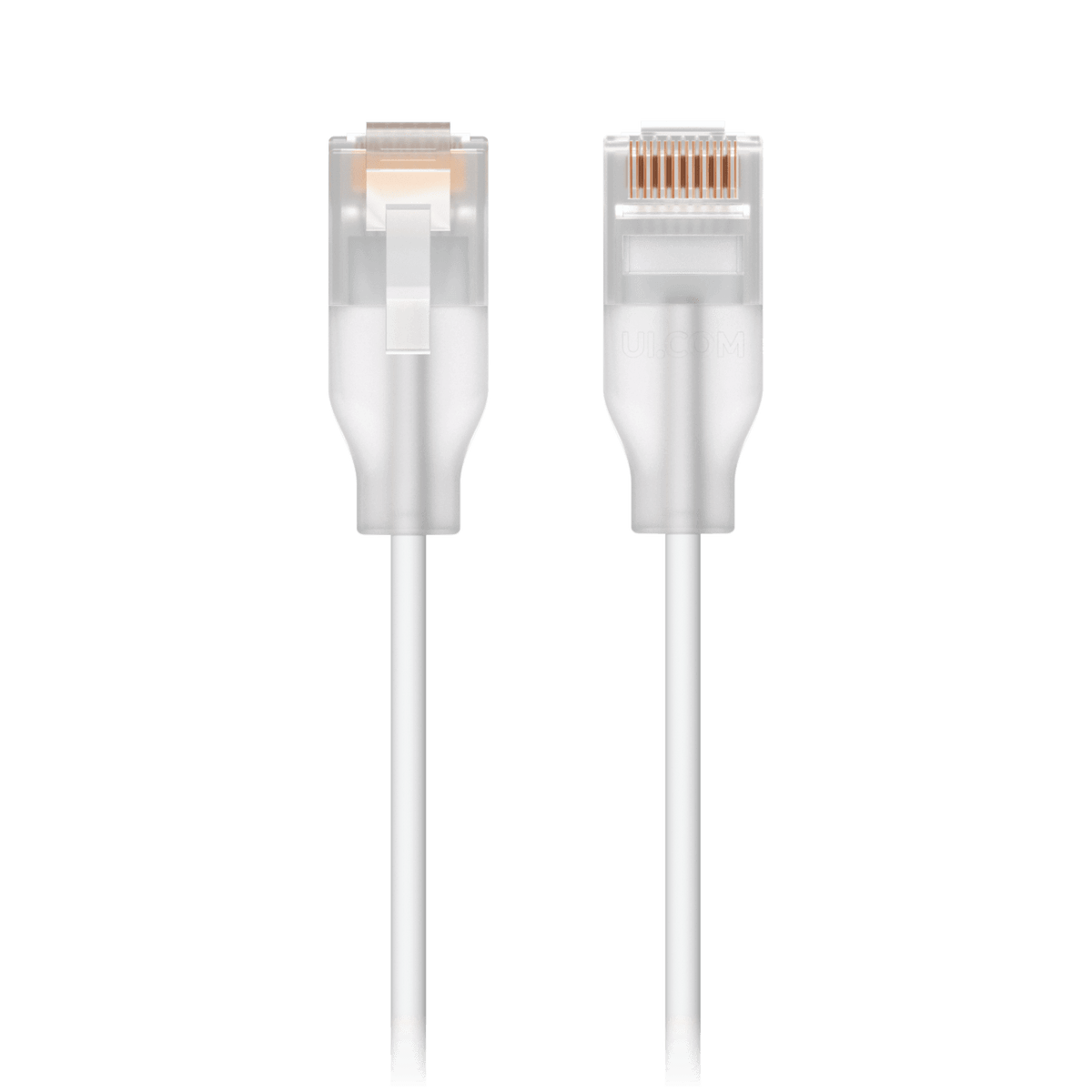 Patchcord UniFi Etherlighting? de 5 Metros (16.40 Pies), hasta 10GbE / Soporta hasta PoE+++ / Conector RJ45 Transparente para Mejores Efectos de Luz con Switches USW PRO MAX