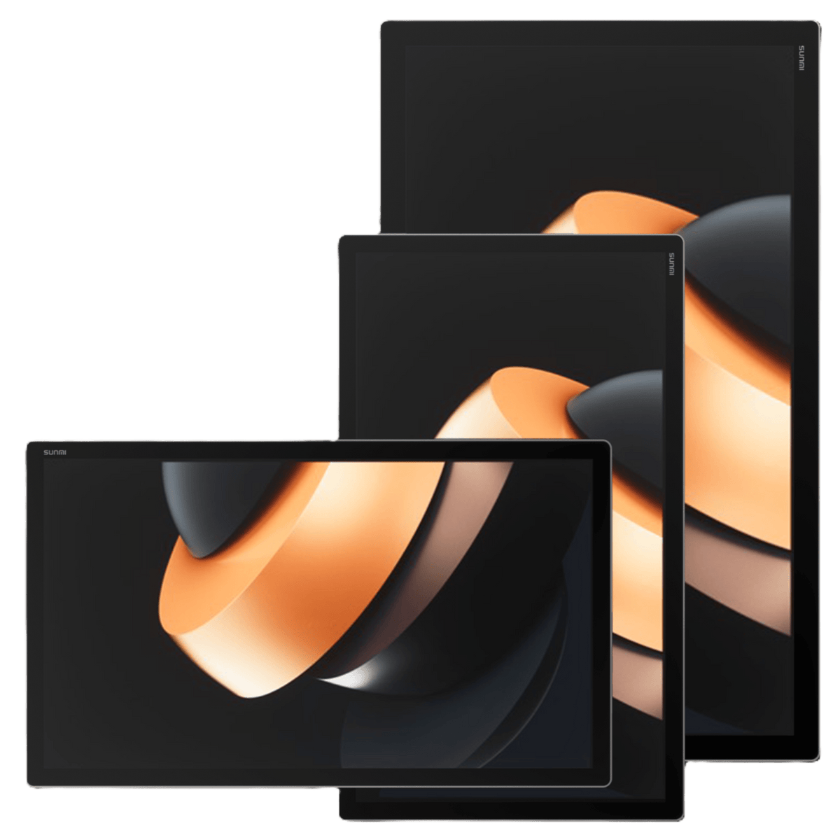 Pantalla Interactiva SUNMI FLEX 3 27"/ Tercera Generación / Diseño Metálico Ultra Delgado / Pantalla Capacitiva Multi-Touch FHD / Procesador Qualcomm Octa-Core / AI Engine / NFC en Pantalla / IP54 / Bluetooth 5.2 / POE
