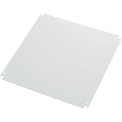 Panel de Montaje Concept / Acero Dulce / 14.2x14.2 in (361x361 mm) / Blanco / Calibre 12ga / para Gabinete 16x16 in