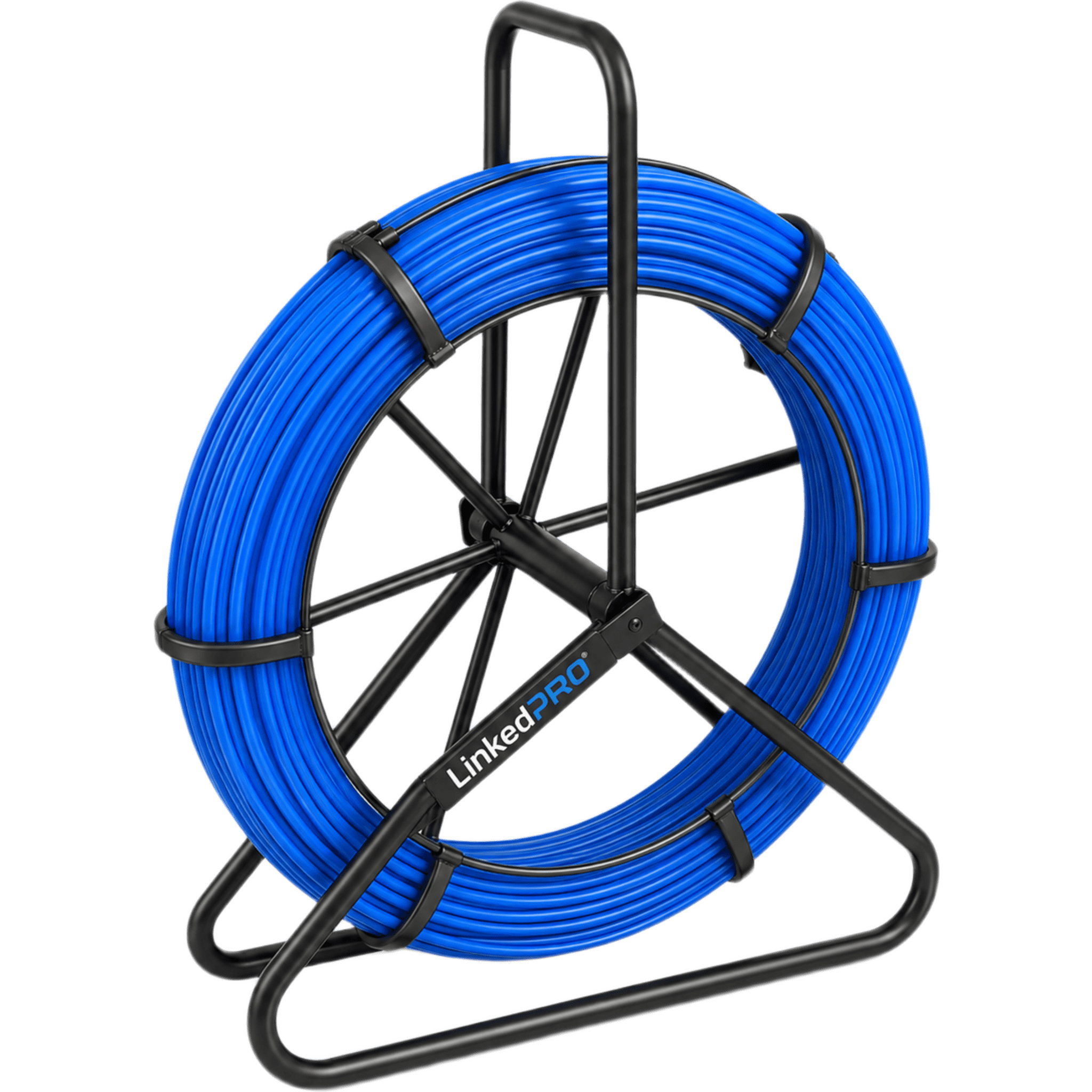 Guía de Jalado de Cables Tipo Cobra / Diámetro de 11mm x 200 metros / Fibra de Vidrio de Gran Resistencia a la Tensión