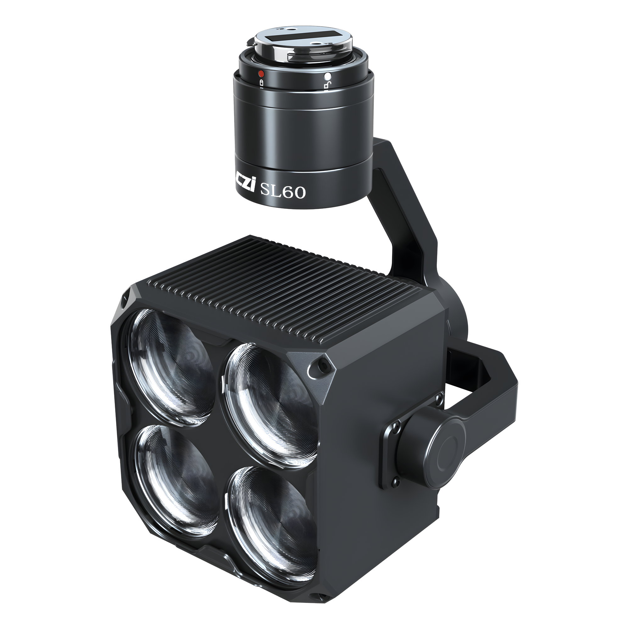 Estrobo Multi-color compatible con Drones DJI M350/M400, 90W Máximo, Luz Estroboscópica Multi-color, 4 Colores RGBY