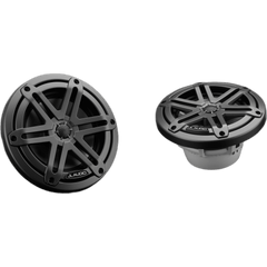 Bocinas Náuticas JL Audio M3 / 6.5" Coaxiales / 60 W RMS / Tweeter Cúpula Seda 19 mm / LED RGB / Rejilla Deportiva Gris / Marino