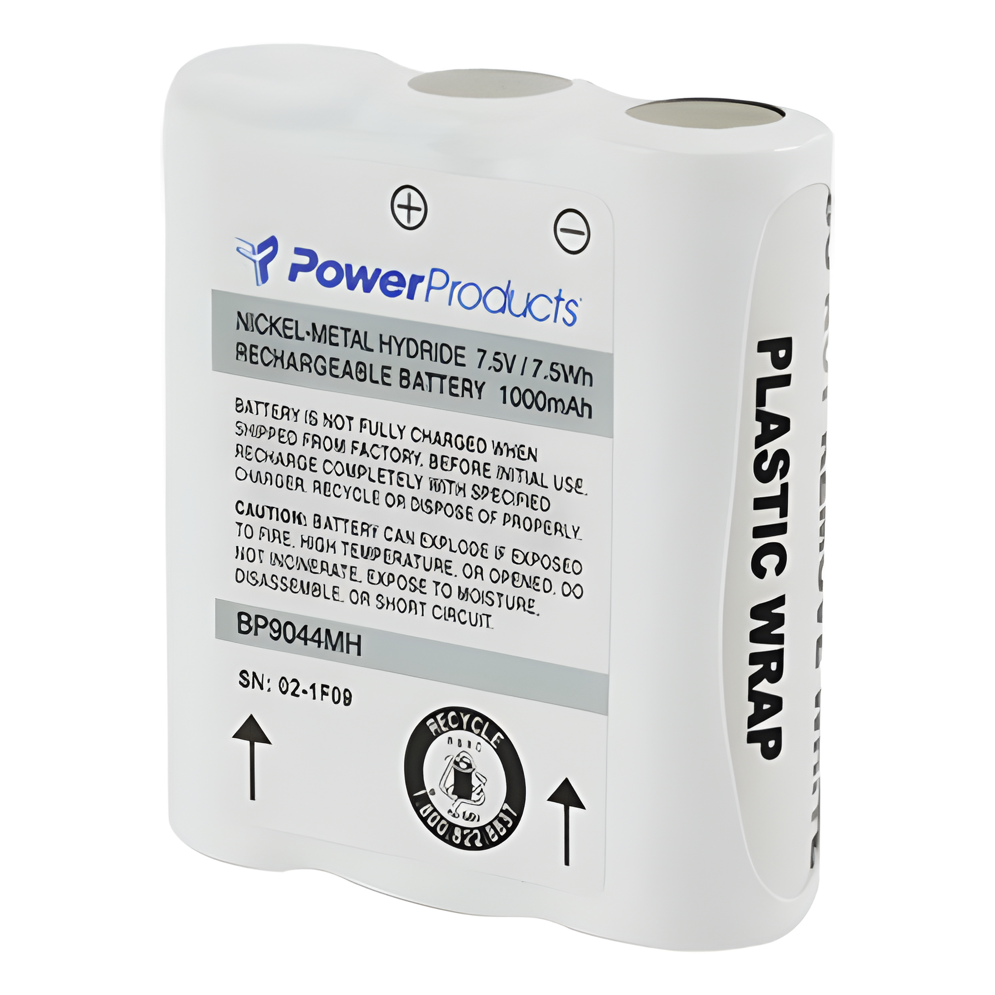 Batería de Ni-MH, 1000 mAh 7.5 V para radios Motorola SP10, SP50, P10, P50+, HT10, SPIRIT M SERIES