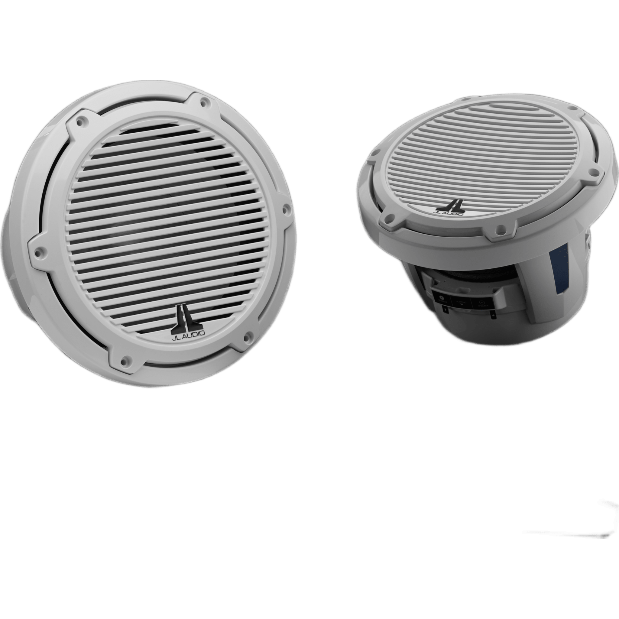 Subwoofer Náutico 8" / 200 W RMS / 4 &Omega; / Polipropileno Relleno de Mica / Deflector Infinito o Caja Sellada / Rejilla Clásica Blanca / Marino IPX6