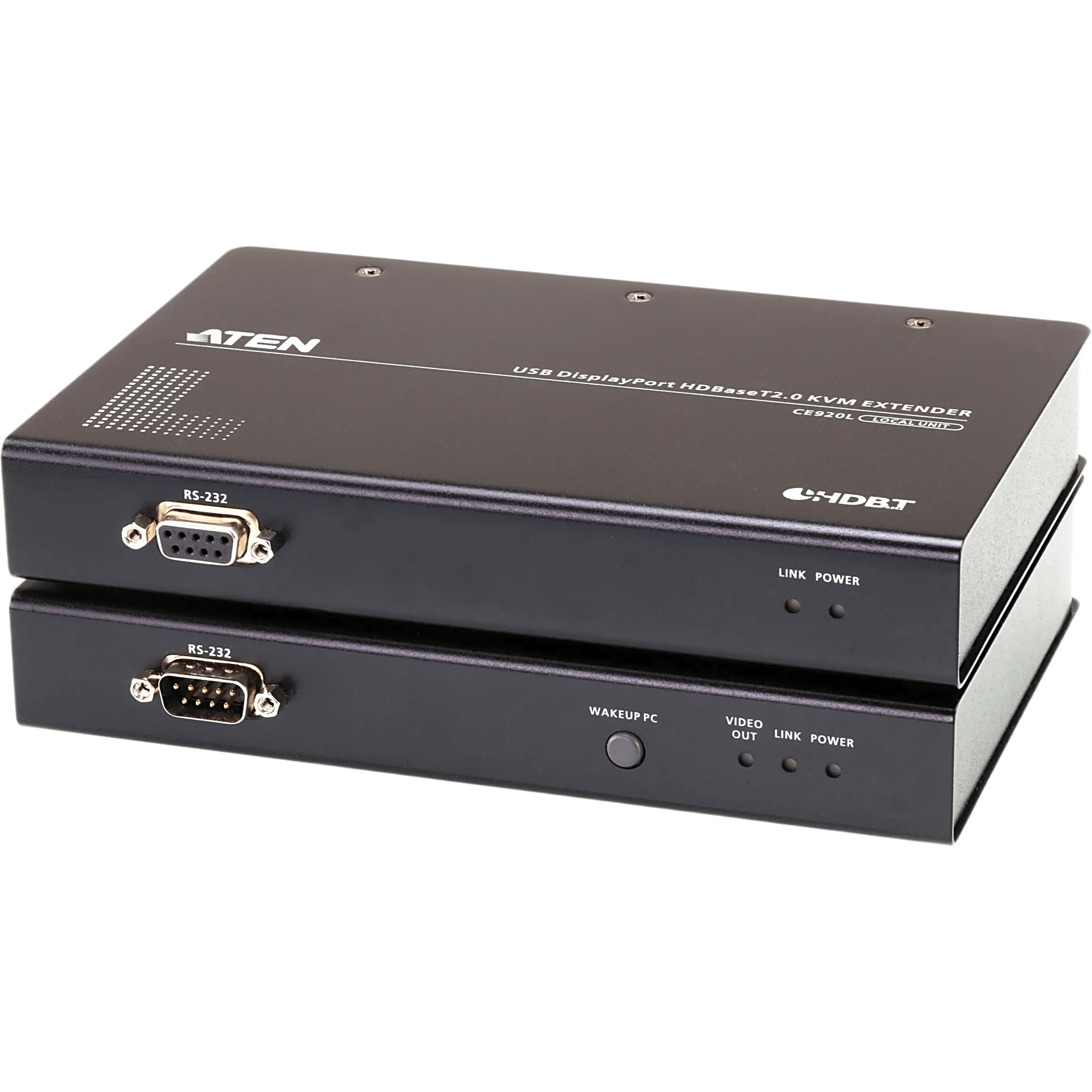 Extensor KVM USB DisplayPort HDBaseT 2.0 | 4K @ 100 m (328.1 ft) | 1080p @ 150 m (492.1 ft) | Cable Único Cat 6 / 6a | USB 2.0 Full Speed | Audio Estéreo 2 Canales | RS-232 / Ethernet | HDCP / EDID Buffer