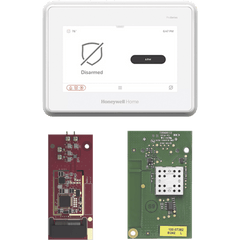 Panel de alarma todo-en-uno con pantalla táctil de 7 pulgadas y módulo de toma de control para sensores 5800, 2GIG, DSC, ITI/Qolsys y Bosch