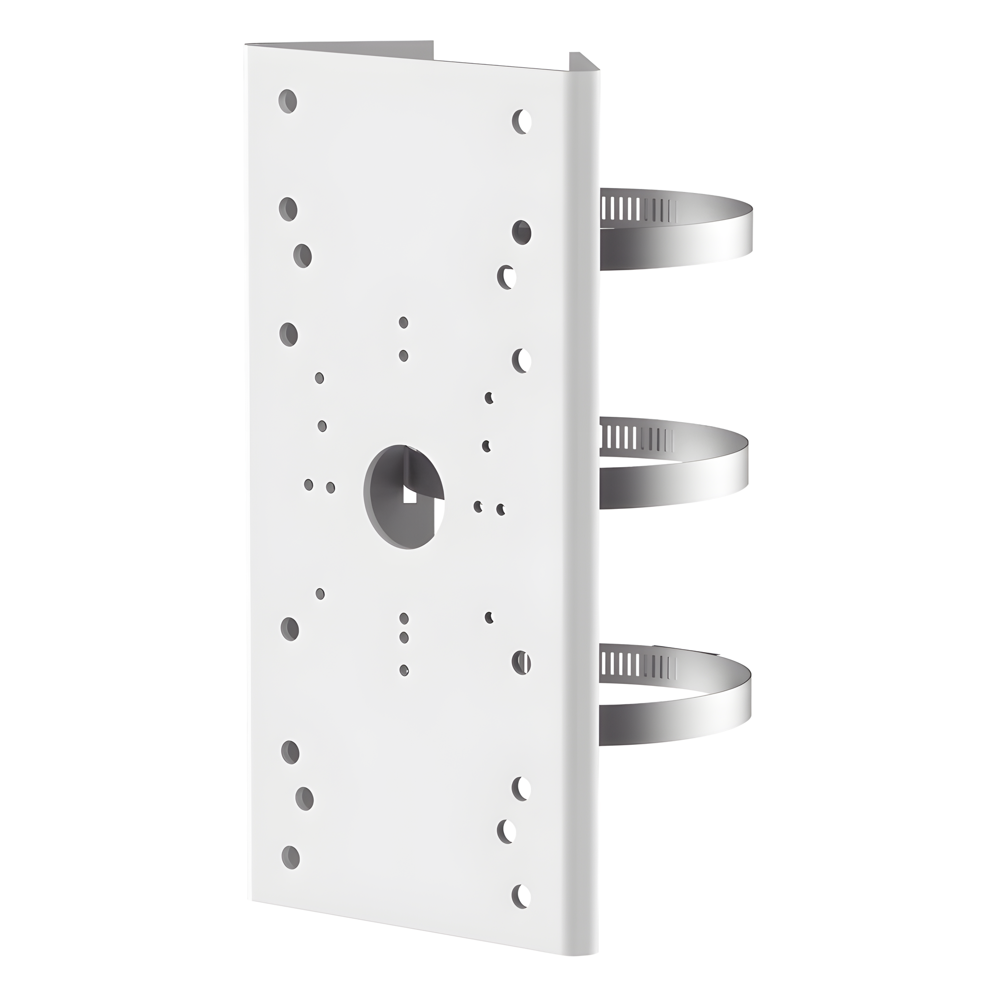Montaje de Poste con Recubrimiento Anticorrosión para Domos PTZ epcom / HIKVISION
