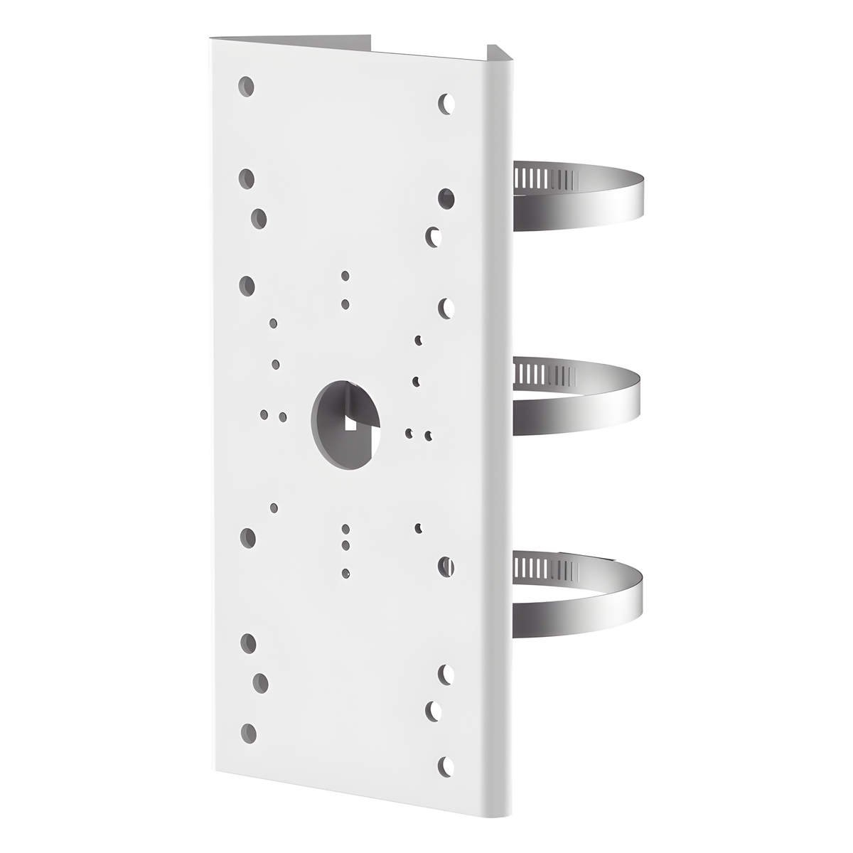 Montaje de Poste con Recubrimiento Anticorrosión para Domos PTZ epcom / HIKVISION