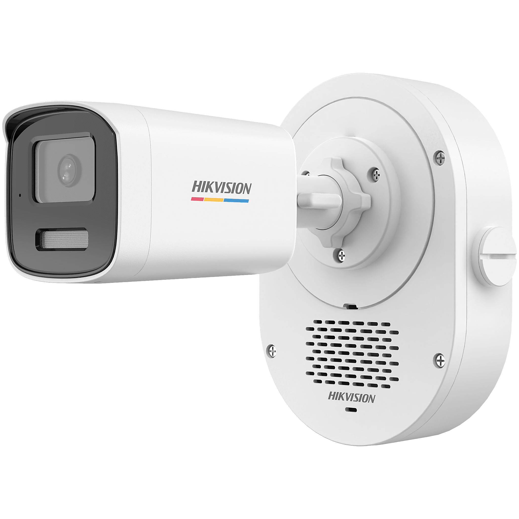 [SOUNDMAX] Cámara Bala TURBOHD 2 Megapixel (1080p) / ColorVu / Audio Bidireccional + Sirena / Luz Blanca 40 m + IR 40 m / IP67 / Luz Dual / Exterior IP67