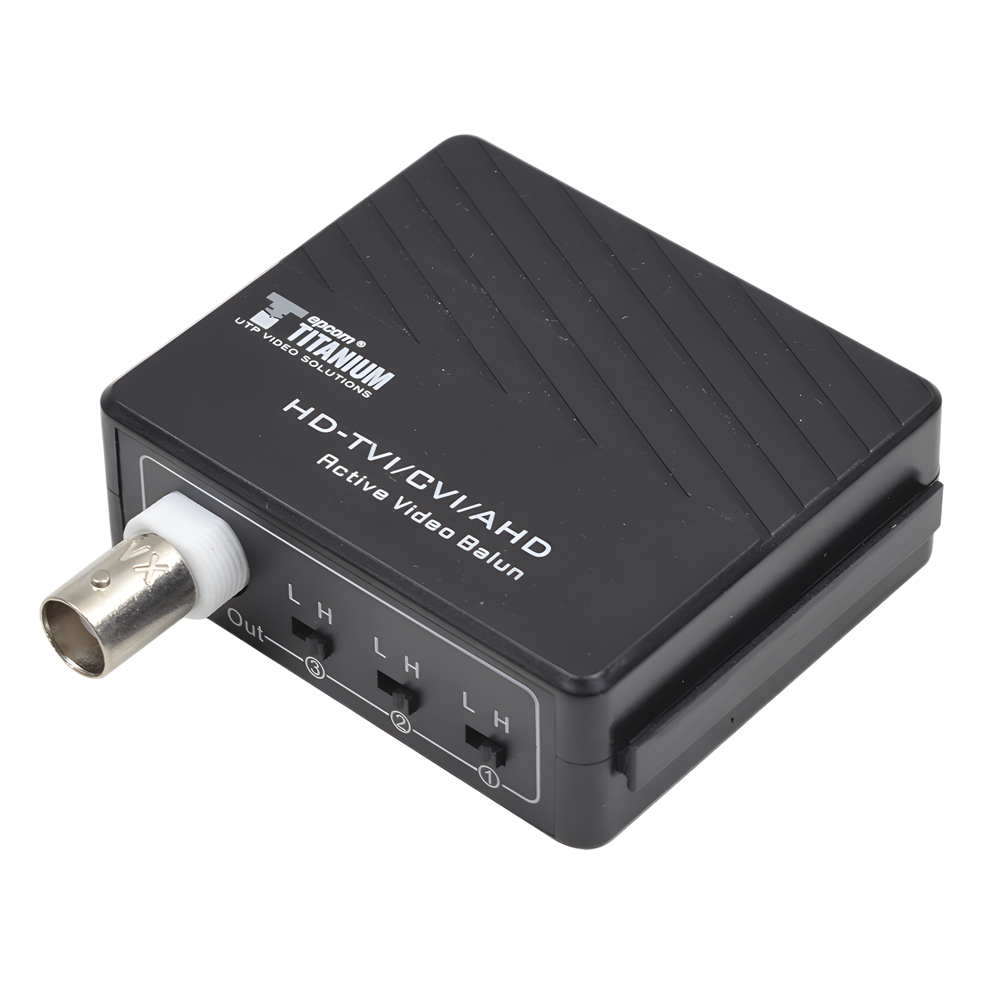 (TRANSCEPTOR) RECEPTOR DE VIDEO ACTIVO DE LARGO ALCANCE /  400 Metros con RECEPTOR ACTIVO TT4501T / Resolución 2 MP / Compatible con cámaras HD-TVI/CVI/AHD/CVBS / Protección Interconstruida contra sobretensión.