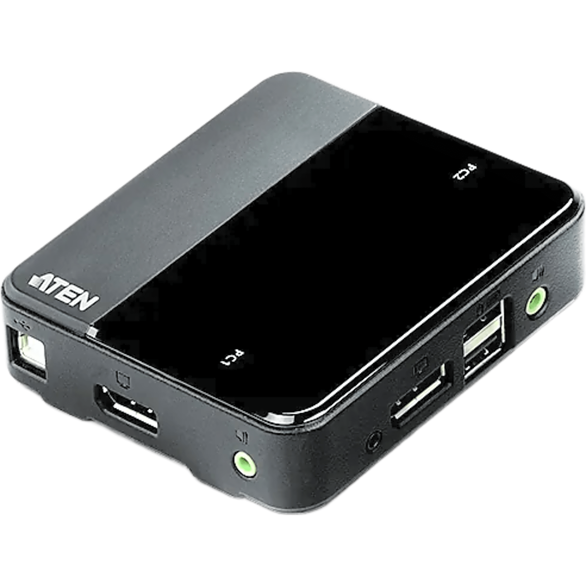 Switch KVM DisplayPort | 2 Puertos USB | Resolución 4K UHD (3840x2160 @ 60 Hz) y 4K DCI (4096x2160 @ 60 Hz) | DisplayPort 1.2 y HDCP | Audio 2.1 con HD Audio | Multiplataforma Windows, Mac, Sun, Linux | Selección por Hotkey, Mouse o Selector