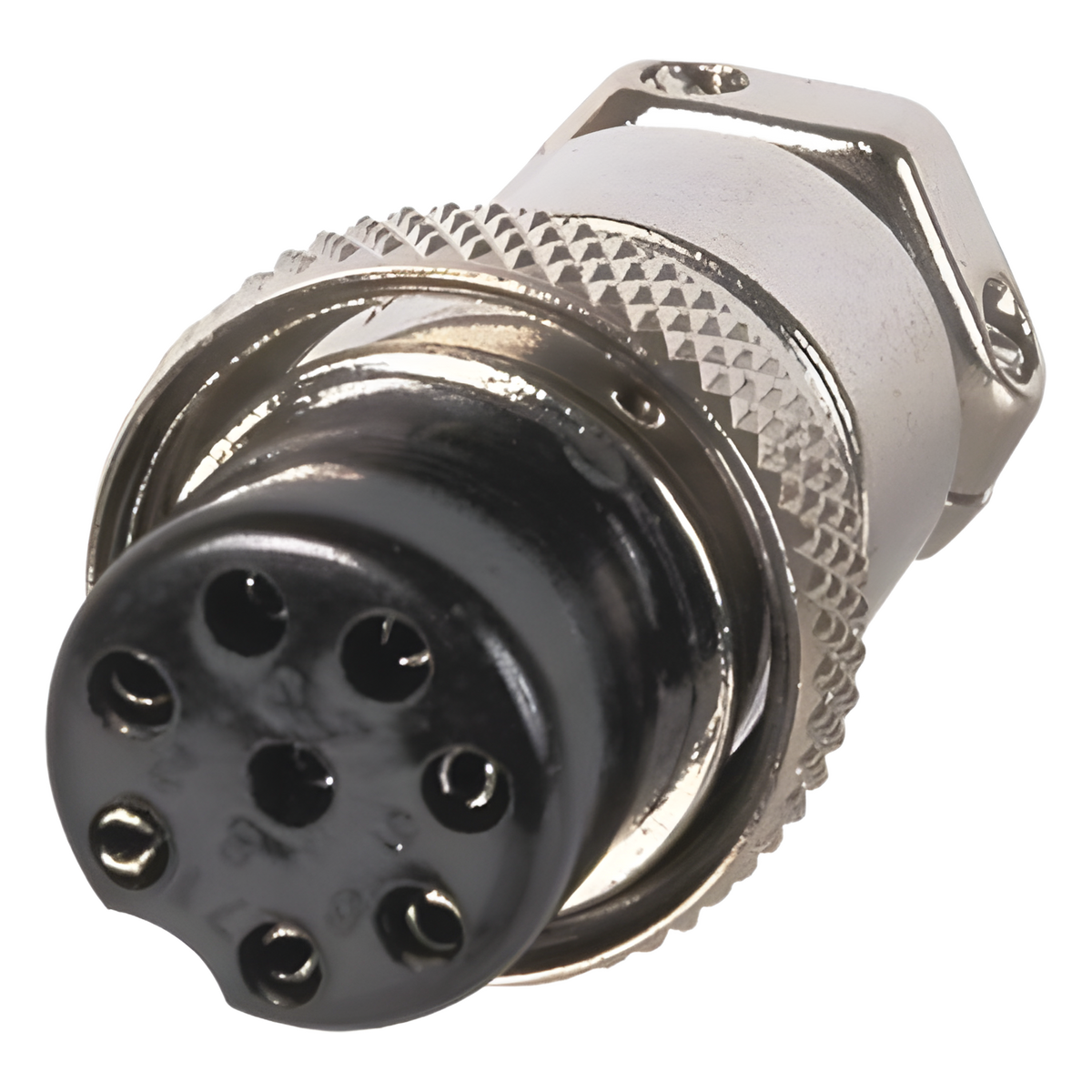 Conector de Micrófono Macho de 8 Contactos de Uso Rudo.