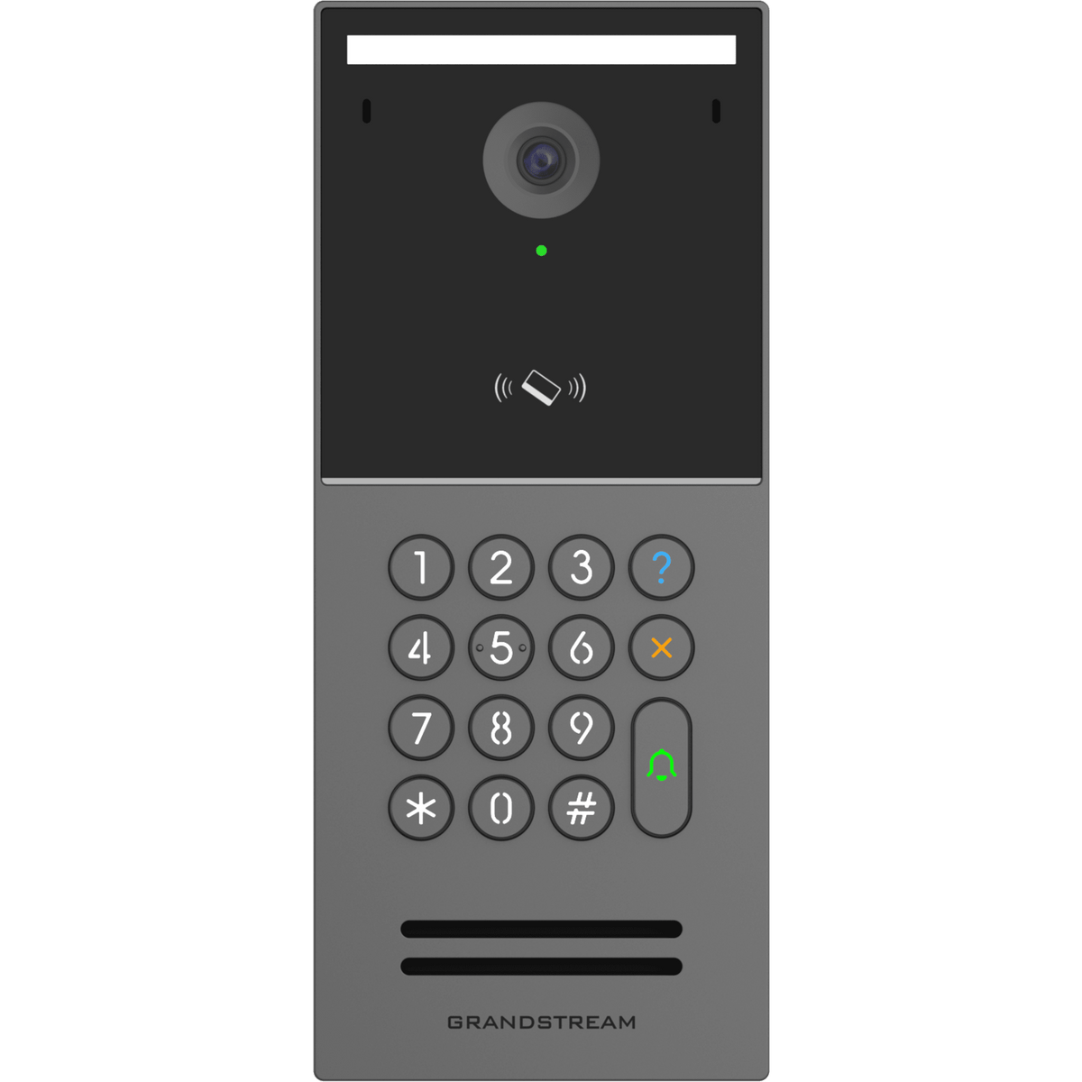 Videoportero IP Inteligente GDS3725 / 2K Ultra HD 1080p / Ángulo 127° / IA ISP con Análisis de Comportamiento / Lector RFID IC-ID NFC / Múltiples Métodos de Apertura / PoE Integrado / Protección IP66 IK10 / Interoper