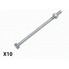 Kit de 10 Tornillos para Montar 1 Separador de Plástico