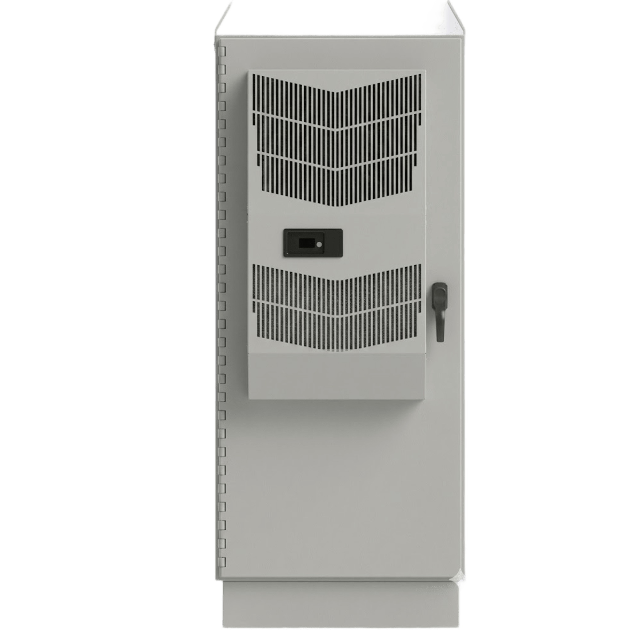 Gabinete para Exterior Tipo 4X Doble Puerta de 43 UR / Aluminio Soldado / 2134 x 762 x 1118 mm (84 x 30 x 44 in) / Exterior IP66 / Montaje Almohadilla / Aire de Precisión / Gris RAL 7035