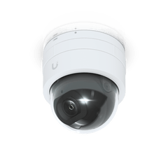 Cámara IP UniFi G5 Domo Ultra, de bajo perfil para interior, 2K (4MPX), ángulo amplio 102.4°, visión nocturna IR hasta 20 mts, detección de eventos, para pared o techo