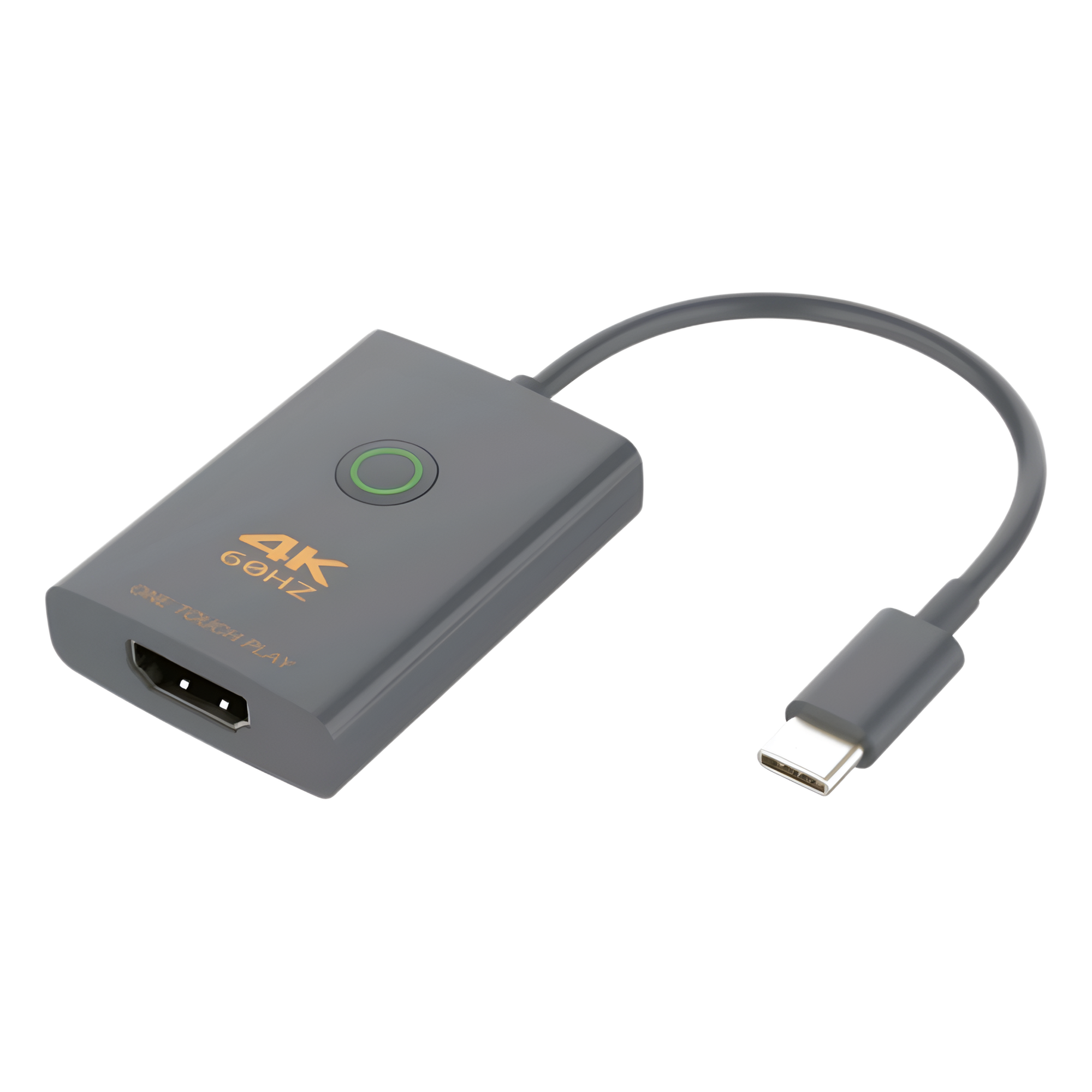 Adaptador USB-C a HDMI con Seguridad de Un Clic | Resolución 4K Ultra HD 60Hz | HDMI 2.0b 18 Gbps | DP 1.2a | Silenciamiento de Video Instantáneo | Protección ESD ±8kV | Audio 7.1 Canales | Compatibilidad Universal