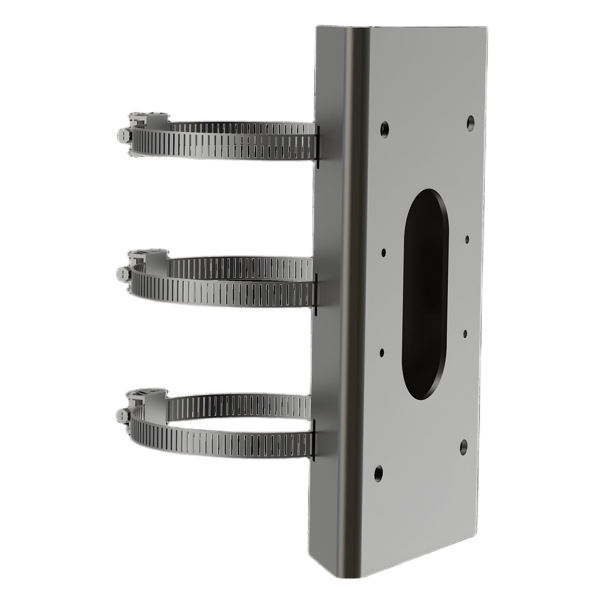 Soporte de Montaje Poste / Acero Inoxidable / Diámetro 67-127 mm/ Compatibilidad con DS-TCG406-E