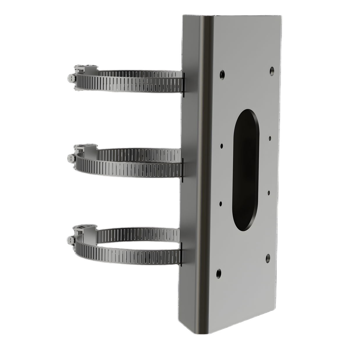 Soporte de Montaje Poste / Acero Inoxidable / Diámetro 67-127 mm/ Compatibilidad con DS-TCG406-E