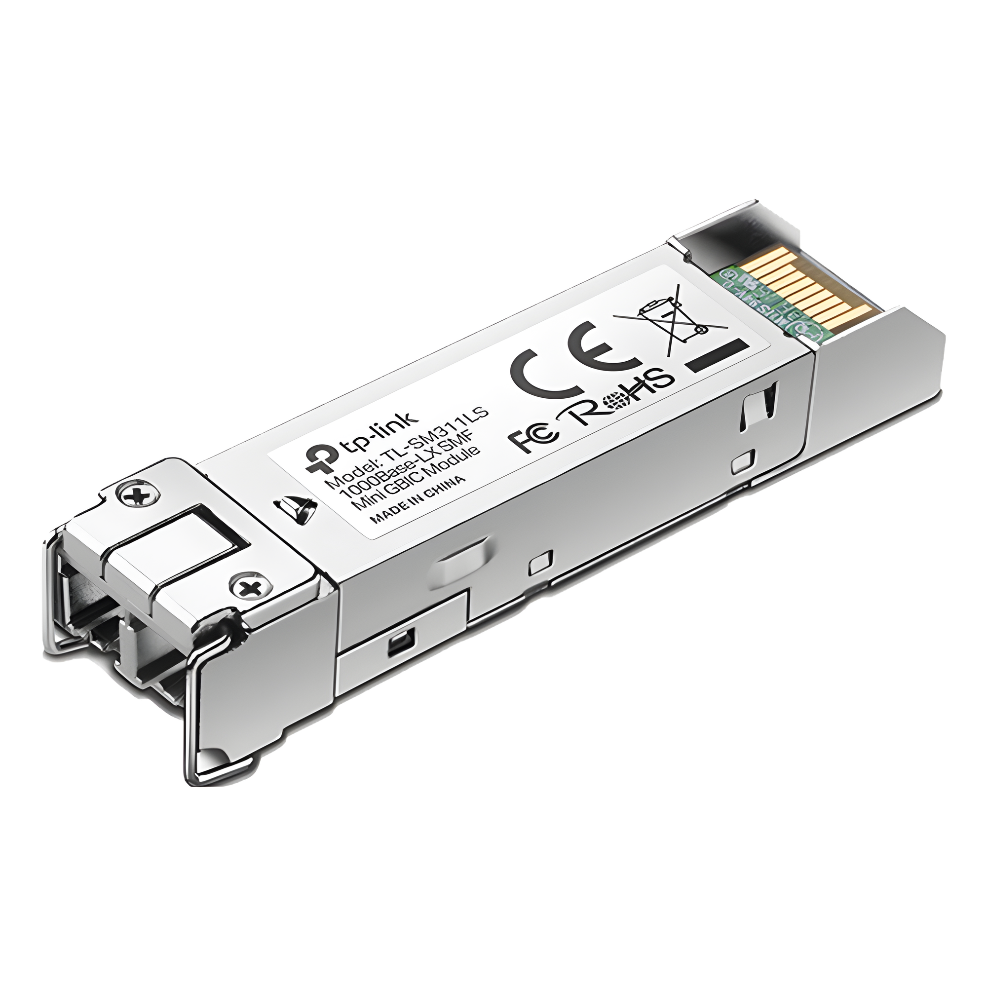 Transceptor mini-GBIC SFP  / Duplex Monomodo 1GBase  /  Distancia 10 km /  Conector LC