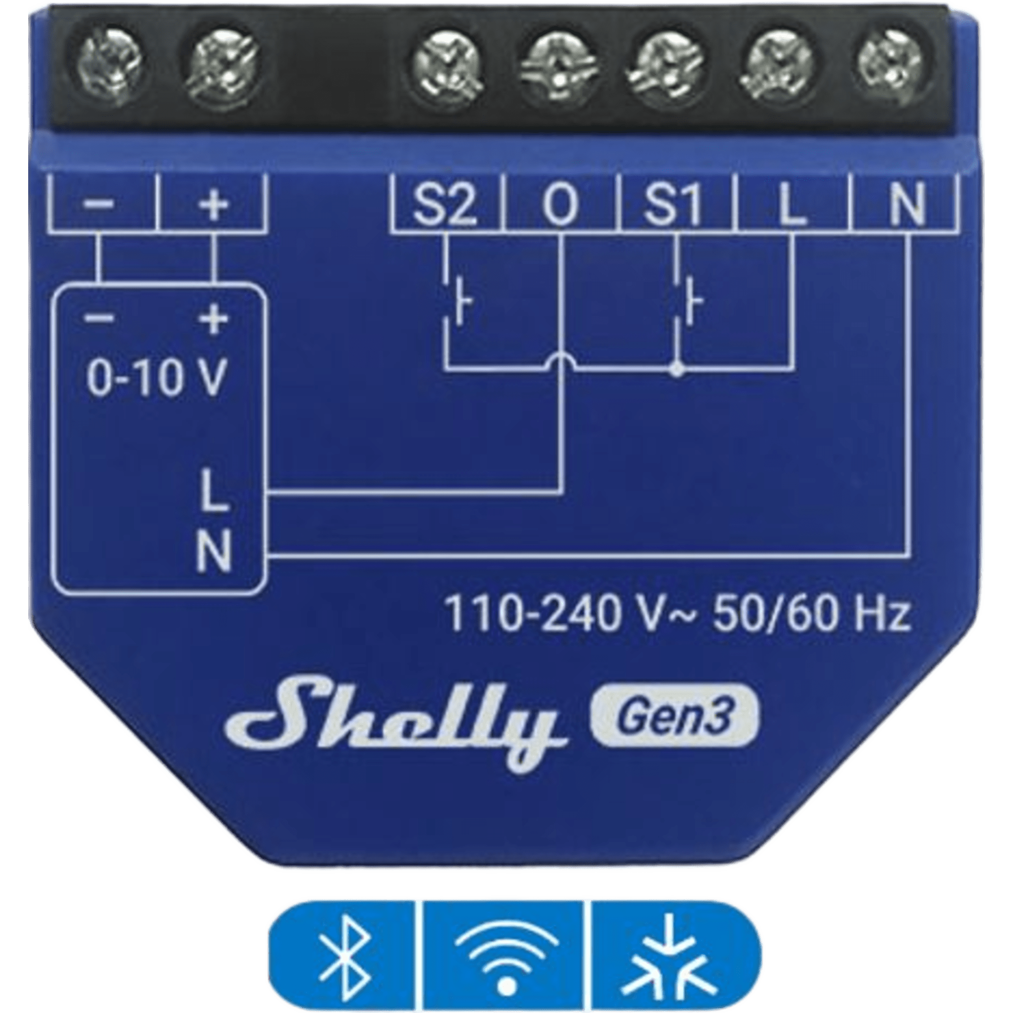 Controlador de Atenuación Inteligente / 0-10V y 1-10V / Wi-Fi, Bluetooth / 110-240 VAC / 13 A / PM Gen3