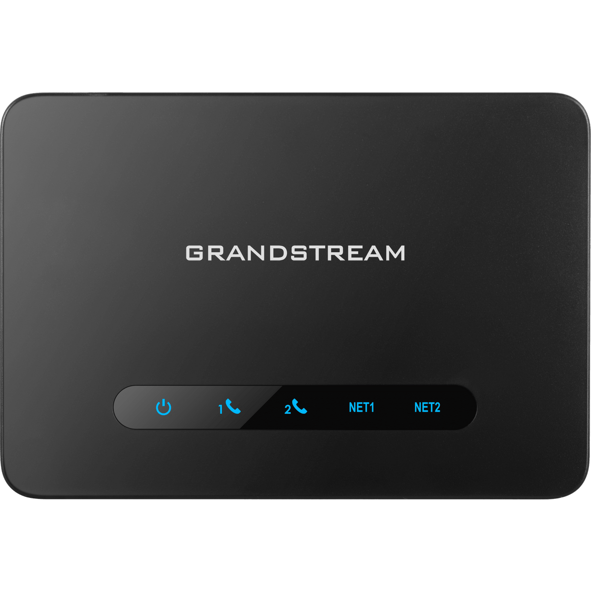 Adaptador de Teléfono Analógico ATA 2 Puertos FXS (Conectar Teléfono Análogo) con Router NAT Gigabit / Compatible SIP / Cifrado AES Reforzado / Calidad de Voz HD / Soporta Fax T.38 / Router NAT Alto Rendimiento