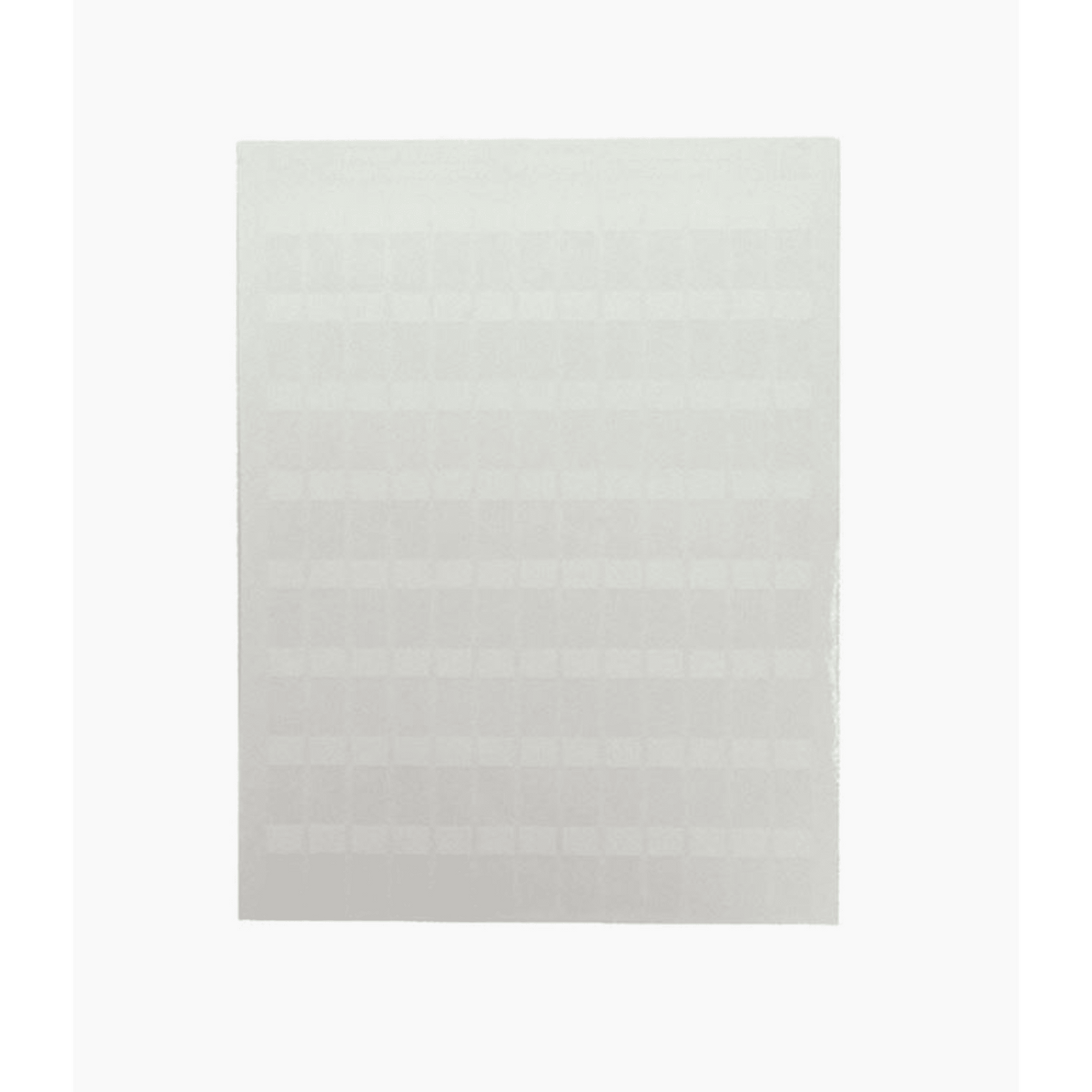 Hojas con 1000 Etiquetas Poliofina para Impresora Láser/Inyección de Tinta, Ancho 96.3 mm (3.79 pulgadas) x Alto 7.6 mm (0.3 pulgadas), Color Blanco