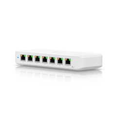 USW Ultra 210W Switch de 8 Puertos GbE (7 Puertos PoE+ y 1 Puerto Entrada PoE++) con Opciones de Montaje Versátiles