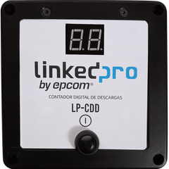 Contador Digital Descargas Atmosféricas / Pantalla Digital / IP65 Exterior / Batería 3V / Rango -20°C a 60°C / 120x120x60 mm (4.7x4.7x2.4 in)