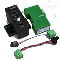 Kit de Accesorios de Entrada de Audio Distribuido Encompass / 25V / 70V / 100V / Transformador / Protector de Sobretensión / Riel DIN