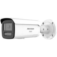 [Dual Light + ColorVu 3.0 + HikAI] Bala IP 4 Megapixel / Lente 4 mm / 60 mts IR + Luz Blanca / Exterior IP67 / Estrobo Azul y Rojo / WDR 130 dB / ACUSENSE 3.0 / Metal / NEMA 4X / ACUSEEK