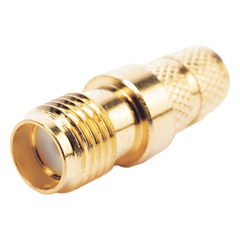 Conector SMA Hembra Inverso de Anillo Plegable para Cable RG-8/X, 9258, LMR-240, LMR-240UF,  LMR-LW240, Oro/Oro/Teflón.