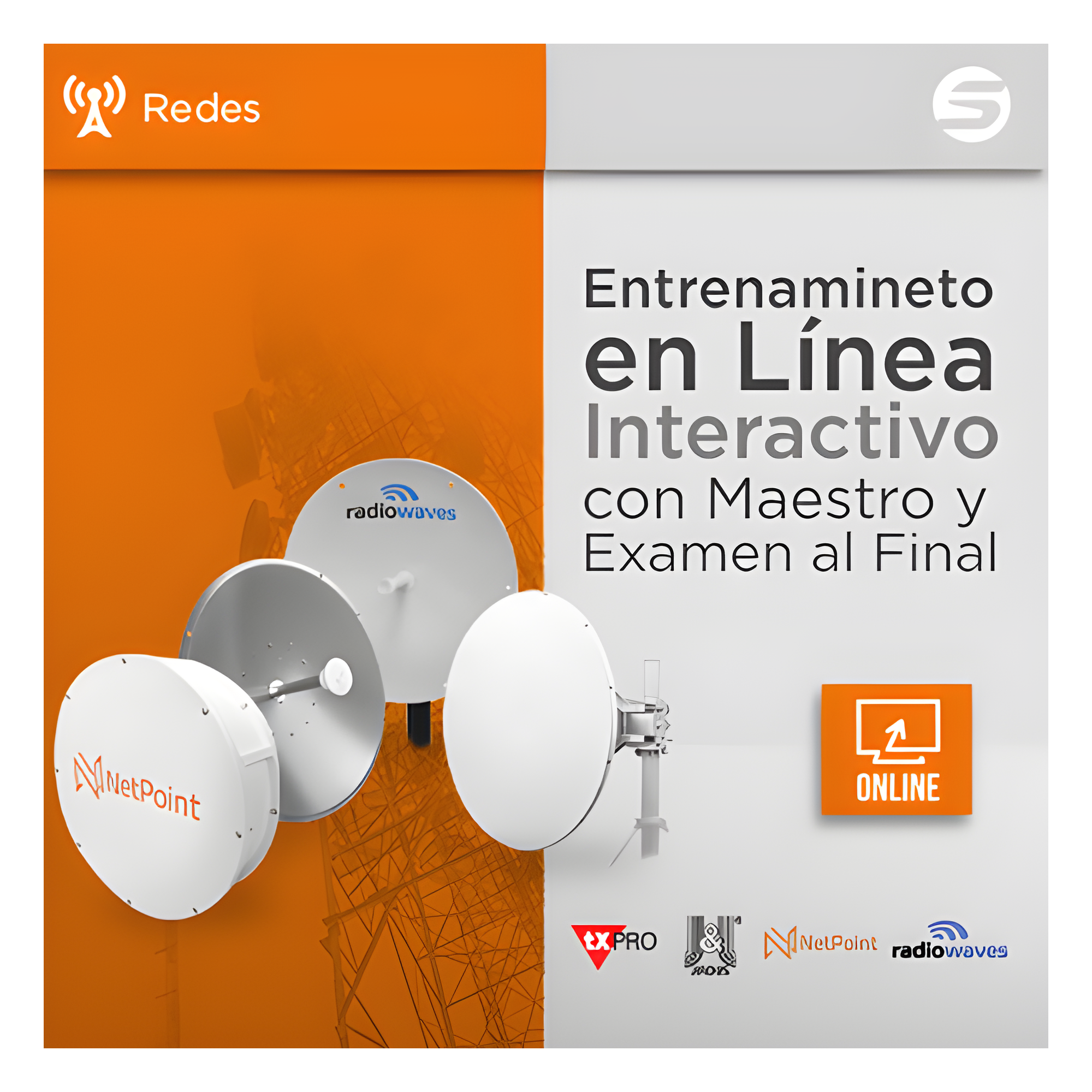 Fundamentos  de RF, principios de una antena, comunicación de una antena, comunicaciones digitales, principio básico de alineación, alineación en PTP