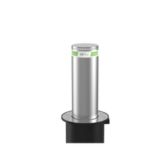 Bolardo Automático de Seguridad / Hidráulico / 219 mm Diámetro / Elevación 600 mm (23.6 in) / 4 Segundos Operación / IP68 / Control Remoto 100 m (328 ft) / LED Integrado