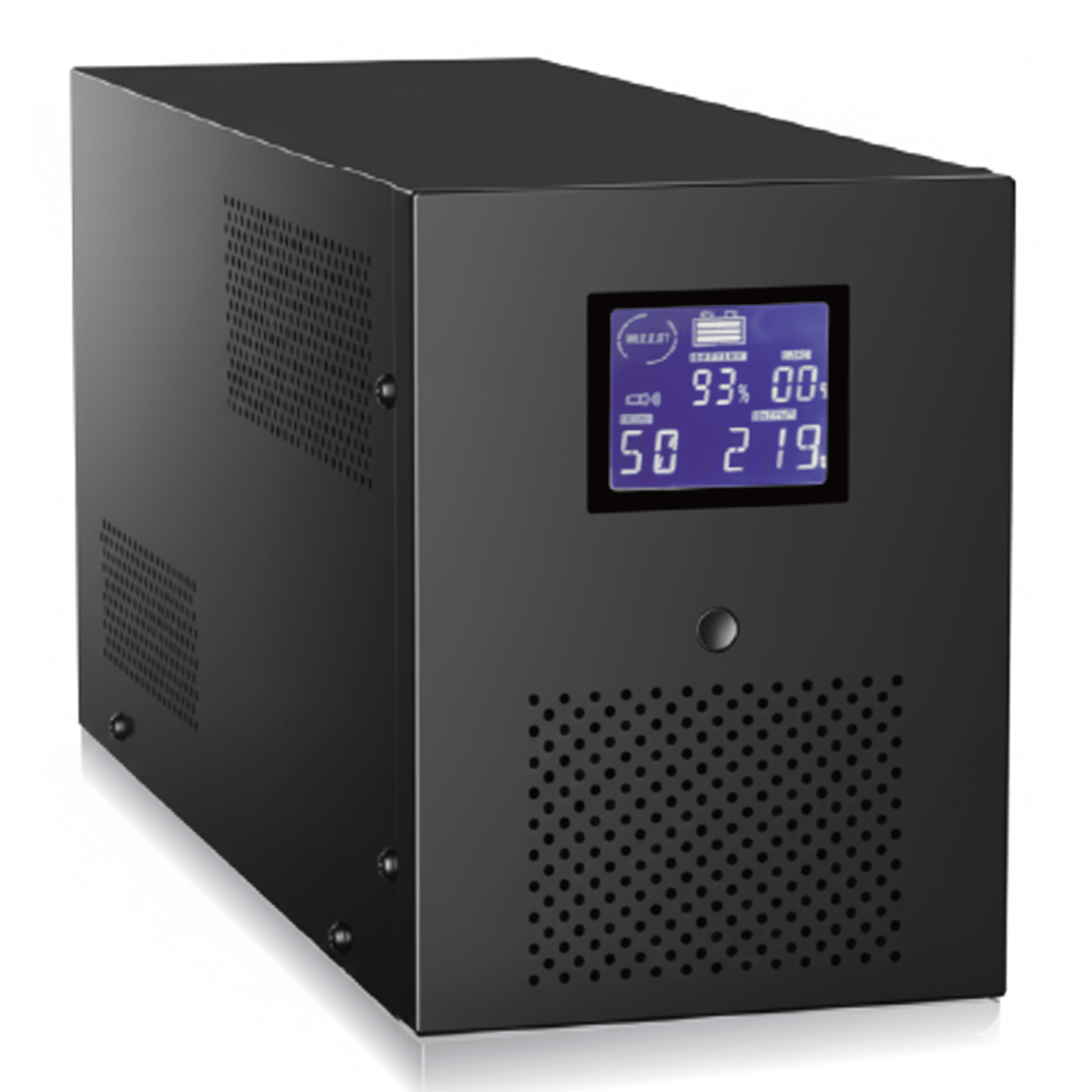 UPS de 2000VA/1200W / Topología Línea Interactiva / Entrada y Salida 120 Vca / Regulador de Voltaje AVR 80-150 Vca / Clavija NEMA 5-15P / 6 Tomas NEMA 5-15R