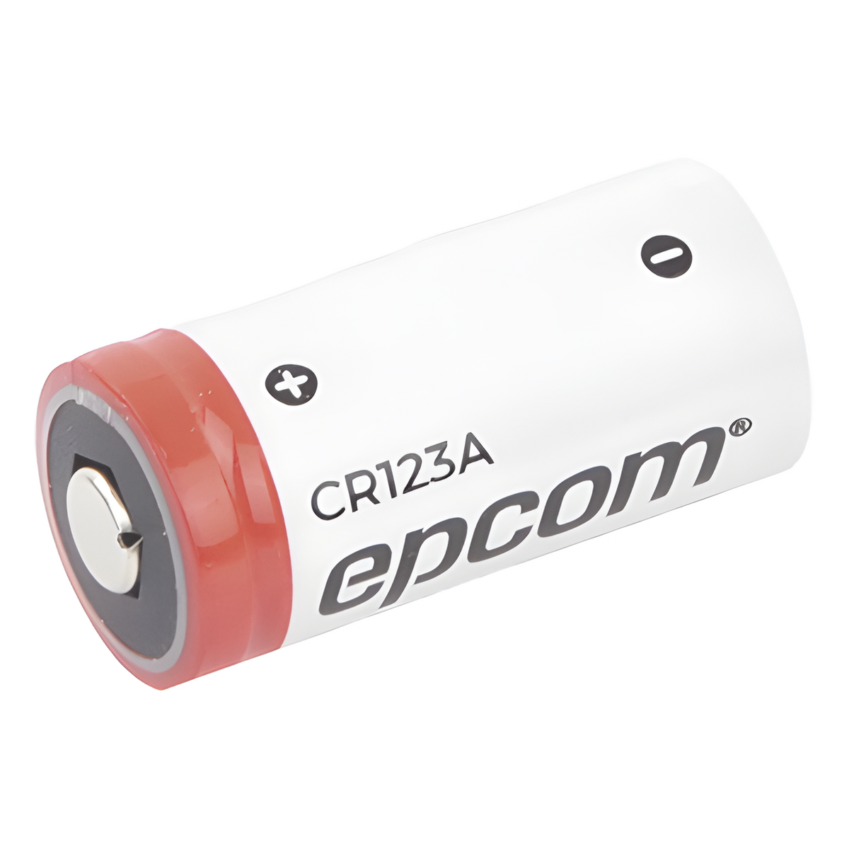 Batería de Litio CR123A / 3V / 1300 mAh / No Recargable / Acero Inoxidable / Operación -40°C a +60°C