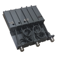 Duplexer SYSCOM en VHF, 6 Cav. 136-148 MHz, 50 Watt, 5 MHz Sep. Rechazo de Banda, N Hembras.