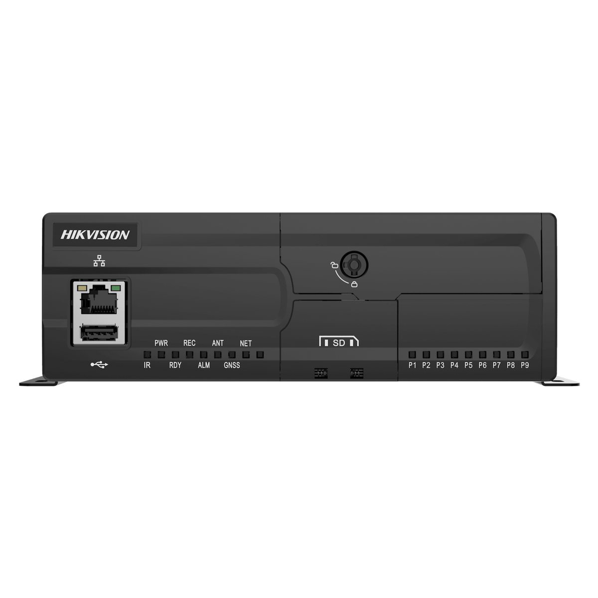 NVR Móvil de 8 Canales de 2 Megapixel / 8 Puertos PoE / 1 Bahía de Disco Duro / Incluye Modulo GPS