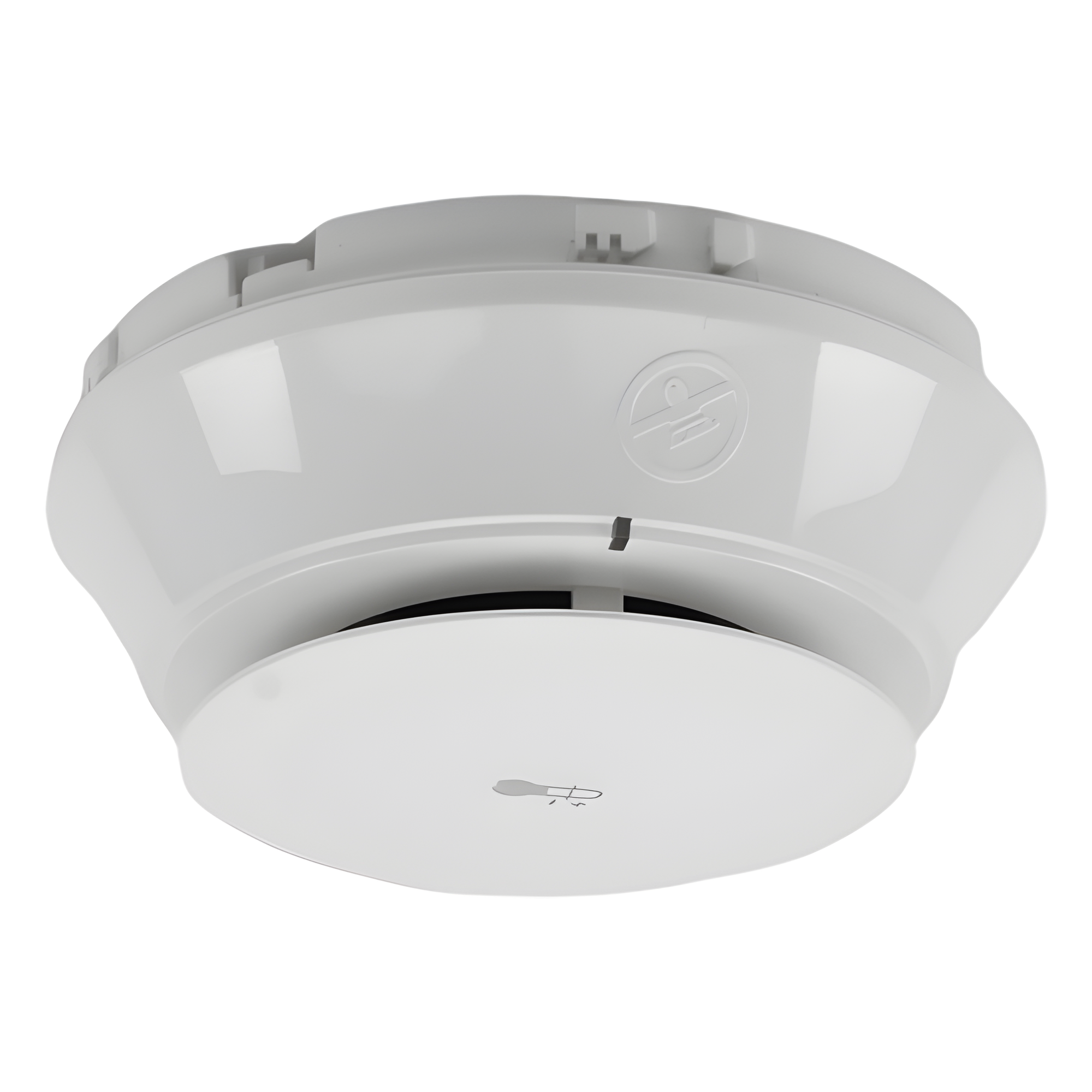 Detector térmico direccionable de alta temperatura fija de 88 °C (190 °F) con tecnología FlashScan de NOTIFIER, color blanco