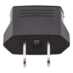 Adaptador de enchufe europea a americano, Calidad PREMIUM @ 6 A ; 110 - 250 Vca