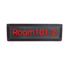 Pantalla LED de Pasillo para Hospital/Asilos, Doble Cara, Matriz 128×32, Indicadores RGB, Para Solución de Enfermería Fanvil