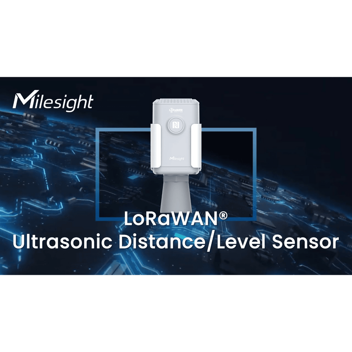 Sensor Ultrasónico para Medición de Nivel en Tanques y Cisternas con Alcance de Hasta 10m