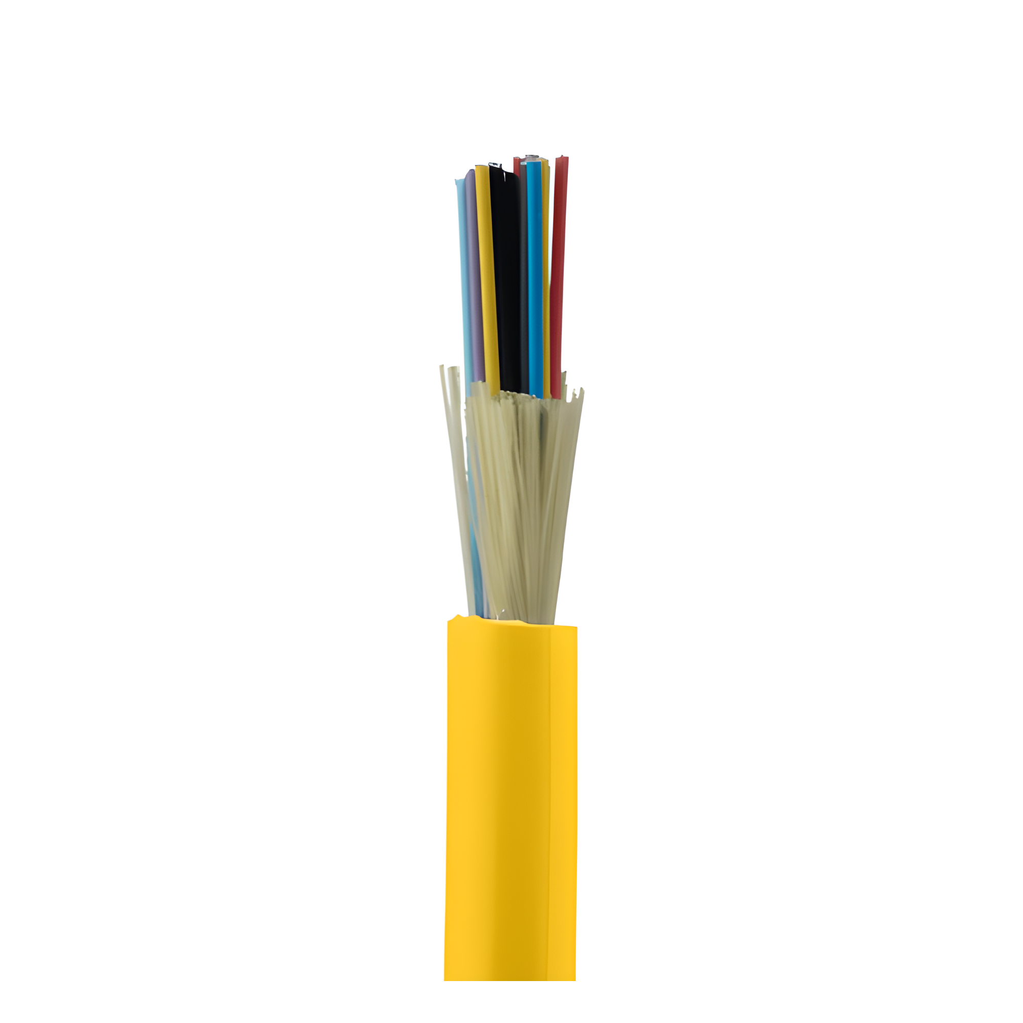 Cable de Fibra Óptica de 24 Hilos, Monomodo OS2 9/125, Interior, Tight Buffer 900um, No Conductiva (Dieléctrica), OFNR (Riser), Precio Por Metro