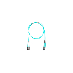 Jumper de Fibra Optica Multimodo 50/125 OM3, LC-SC Duplex, OFNR (Riser), Color Aqua, 15 Metros (49.21 Pies)